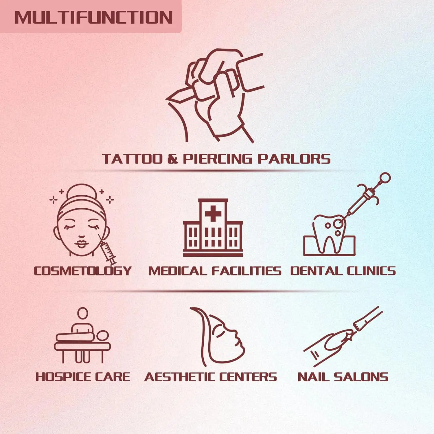 Popu Tattoo Stift Taschen mit Griff Abdeckung Bandage 25 stücke Reinigung Papier Tattoo Zubehör Versorgung für Tattoo-Künstler – Detail 12