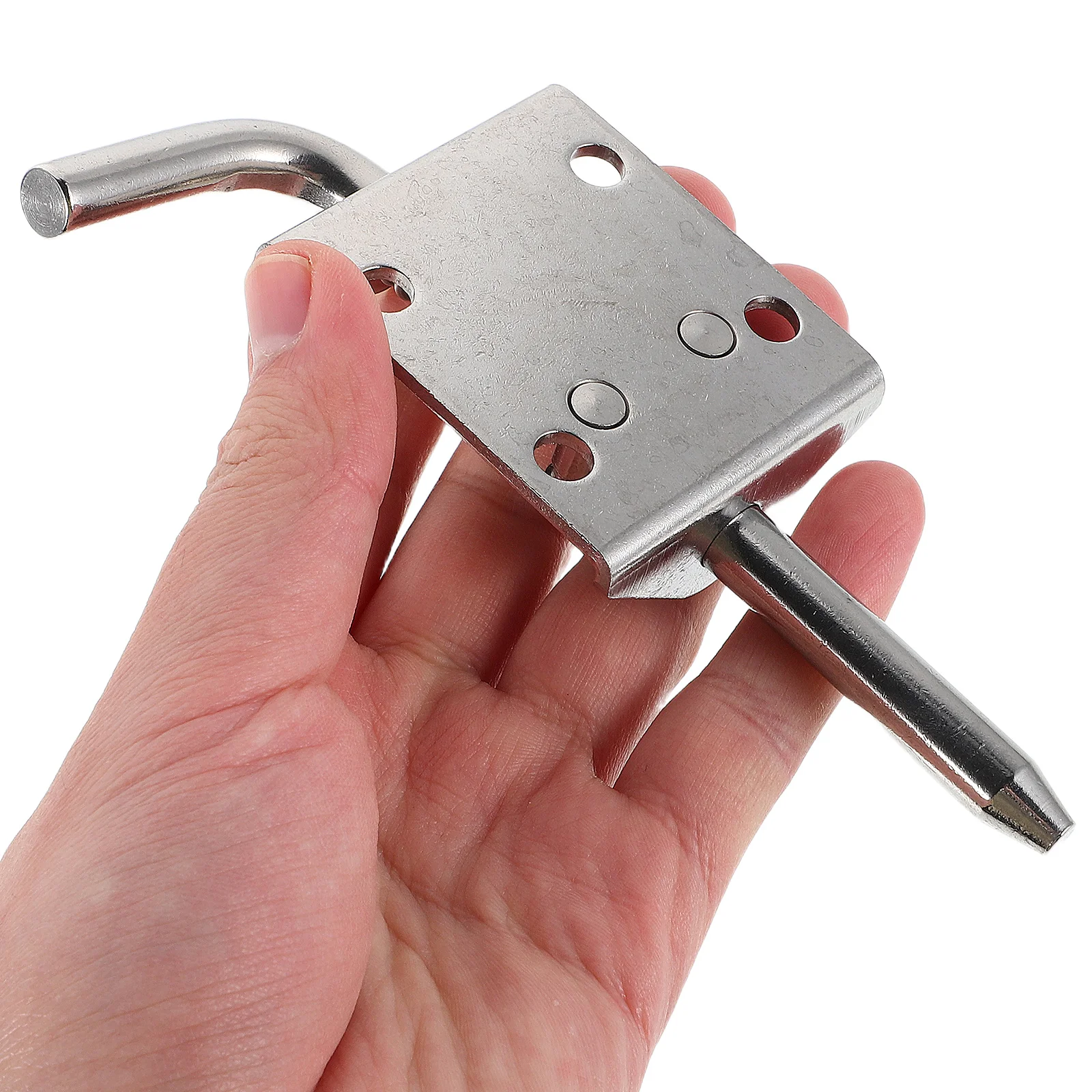 

Heavy Duty Stainless Steel Latch Pin Outdoor Trailer Cabinet Quick Release Spring Loaded L Shaped Lock Secure Use Locking Pin