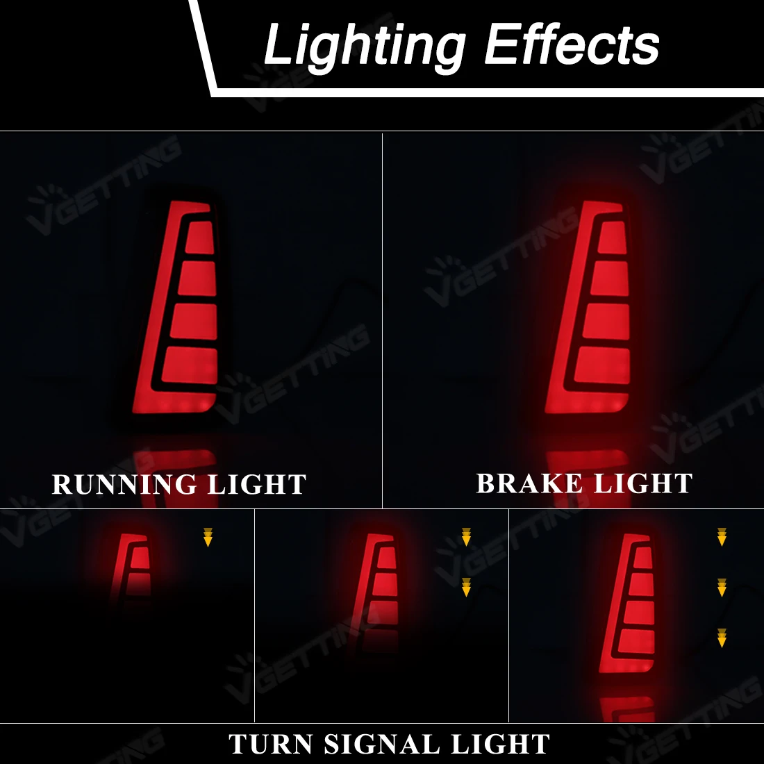 For Subaru Outback US Version 2015 2016 2017 2018 2019 2020 Car LED Rear Bumper Reflector Light Dynamic Turn Signal Brake Lamps