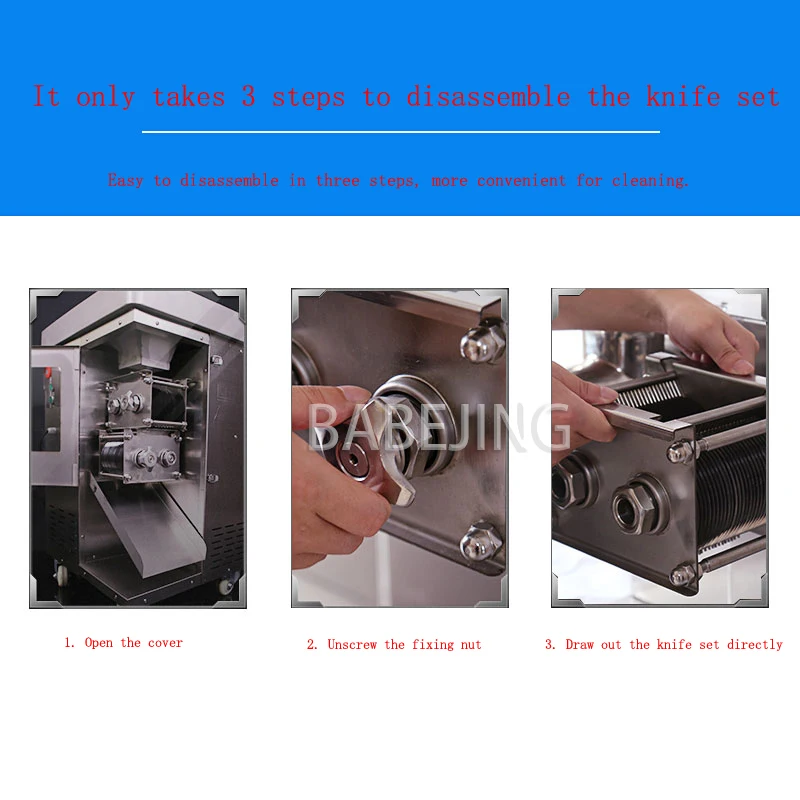 Многофункциональная электрическая мясорубка, одноразовый измельчитель из нержавеющей стали