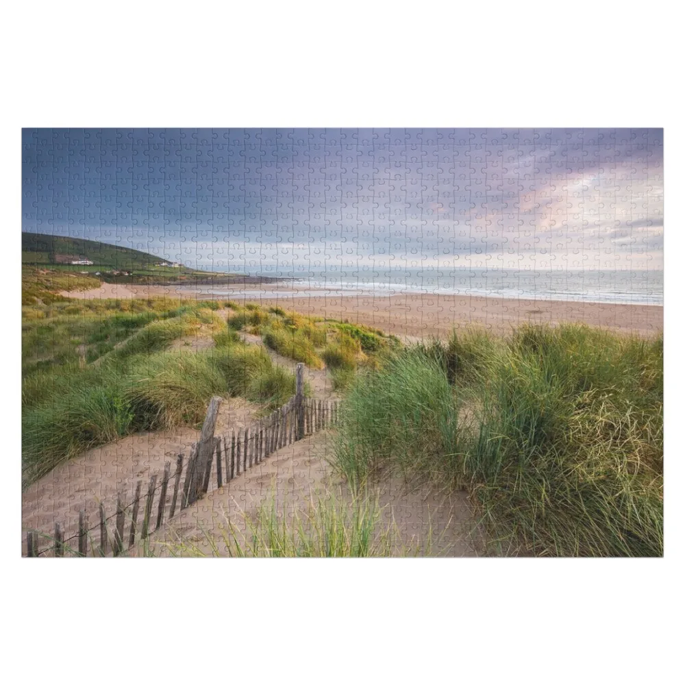 Croyde Bay, North Devon Jigsaw Puzzle With Photo Custom Child Customized Kids Gift Customized Toys For Kids Puzzle