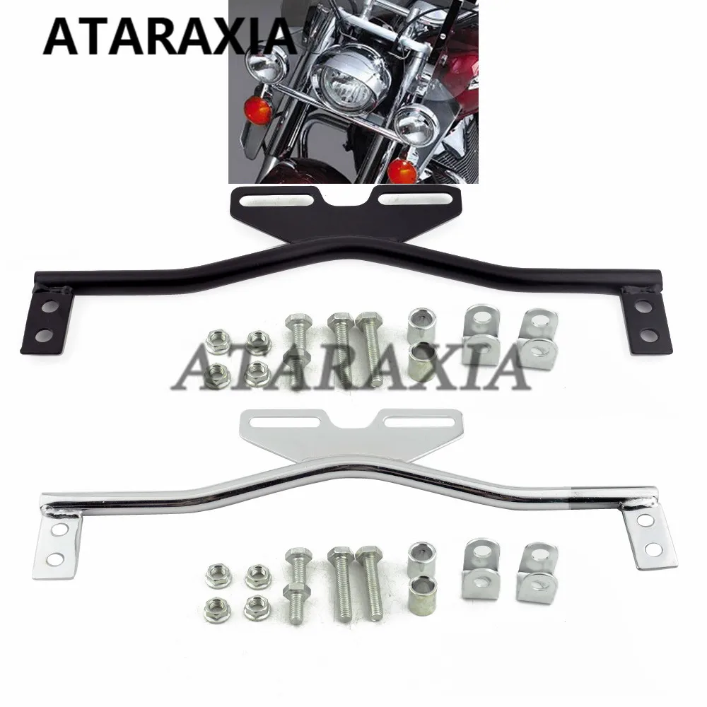 

Universal Motorcycle Fog Light Bracket Motorbike Headlight Turn Signal Lamp Auxiliary Bar Holder For Harley Honda Suzuki Yamaha