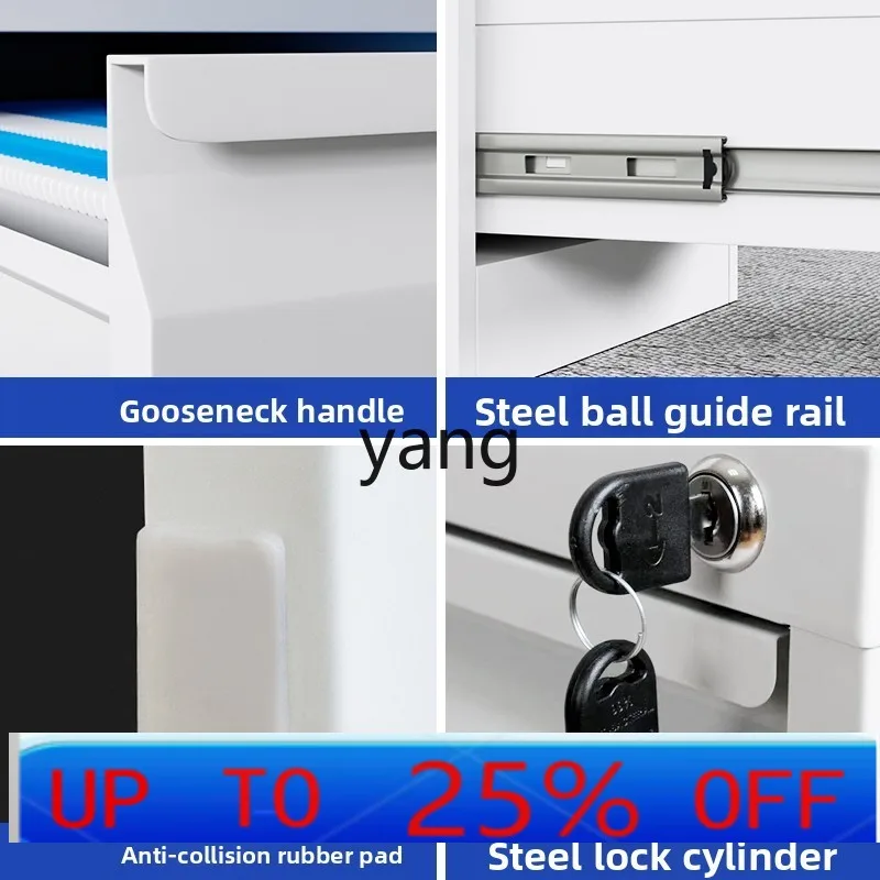 Lmm drawer type fast hanging fishing multi-bucket file data with lock storage cabinet