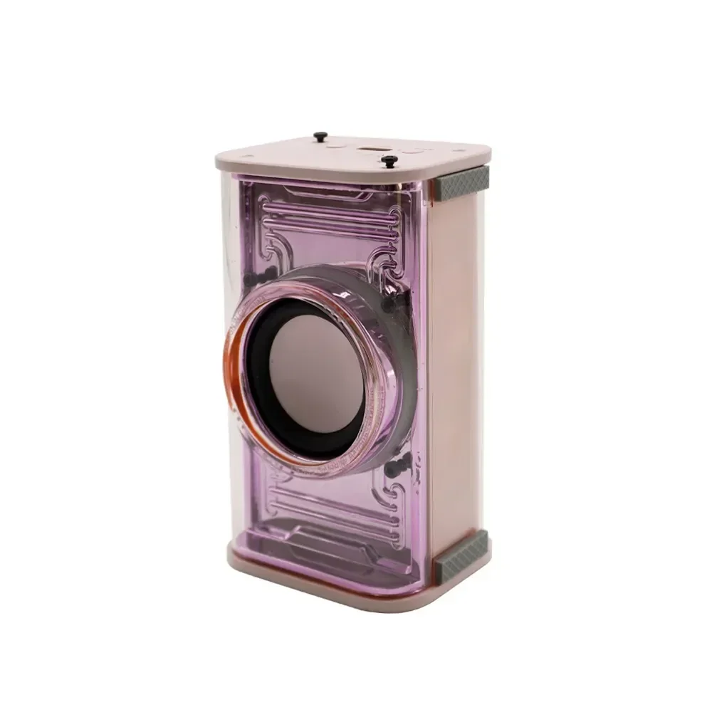 

Transparent Case Music Player Mini Portable Bt Speakers