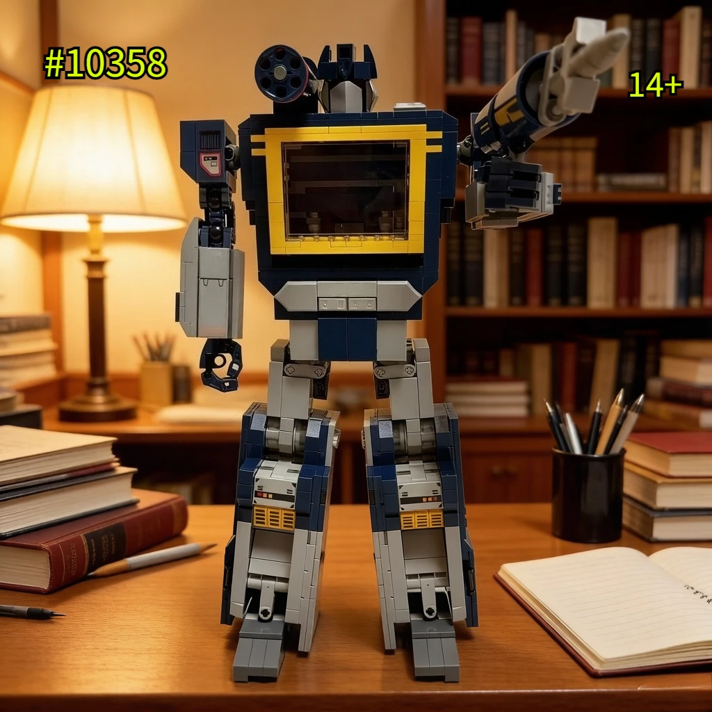 moc-ロボットモデルビルディングブロックセット-レゴ10358粒子と互換性あり-誕生日プレゼントに最適-1505個