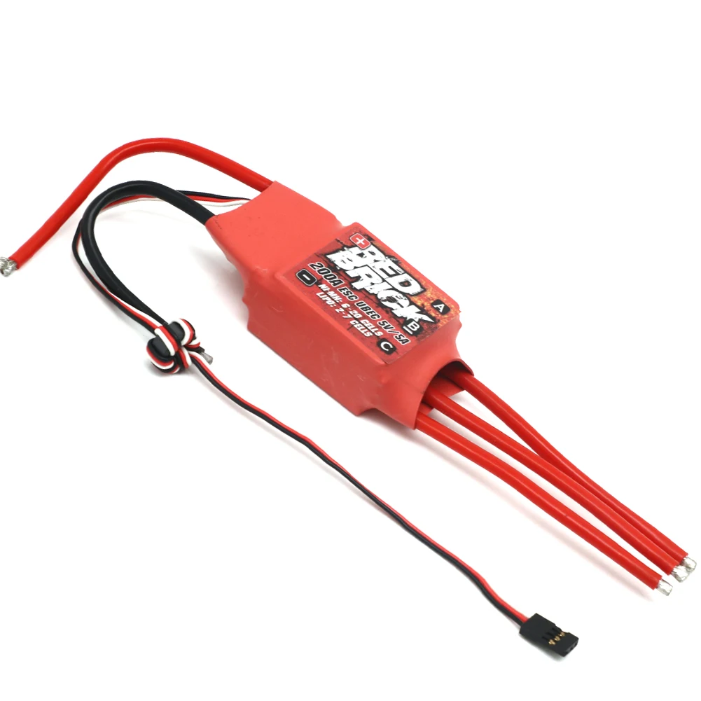 Red Brick 50A/70A/80A/100A/125A/200A Brushless ESC Electronic Speed Controller 5V/3A 5V/5A BEC for FPV Multicopter