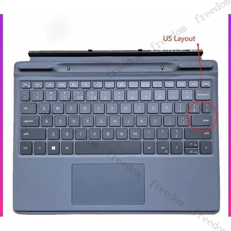 

Новая клавиатура HTS для Dell Latitude 7320 5073X, сборочный комплект для планшета 2-в-1 K19M