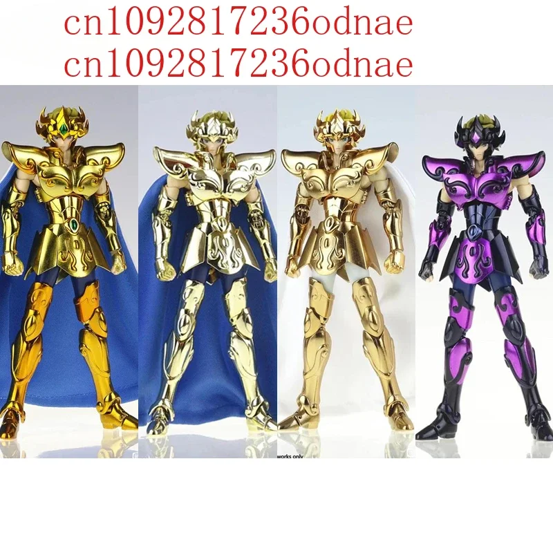 JM.MST Saint Seiya Myth Cloth EXM Leo/Lion Aiolia 24K Hades/Dark Gold Knights of the Zodiac Action Figure In Stock