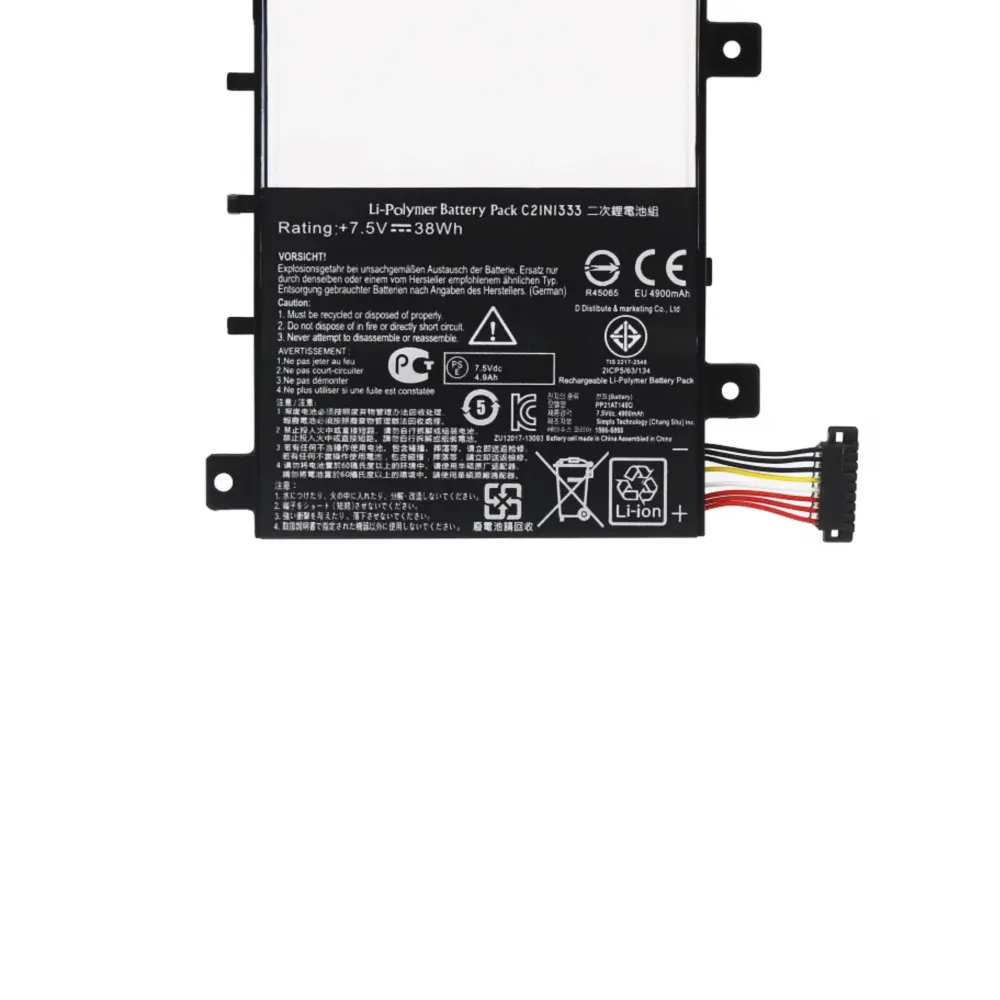 Neue 7,5 v 38wh 4900mah c21n1333 Laptop-Batterie für Asus Transformator Flip tp550l tp550la tp550ld tp550lj