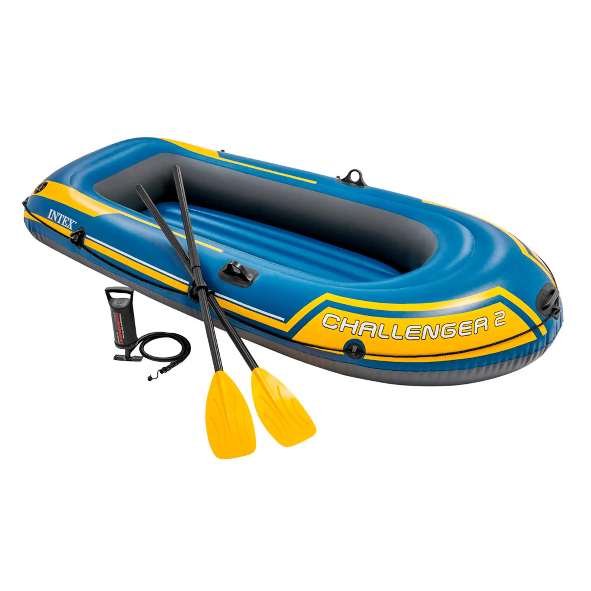 Inflatable boat Intex challenger & oars, water sports, outdoor sports, boats and equipment, boat accessories, inflatable boat, inflatable boats, fishing boats, PVC boat, Intex boats, inflatable boats