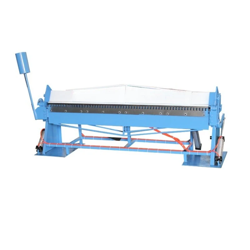 

Air duct iron sheet folding manual folding Folding plate squareg 90 degree flap machine translation edge machine