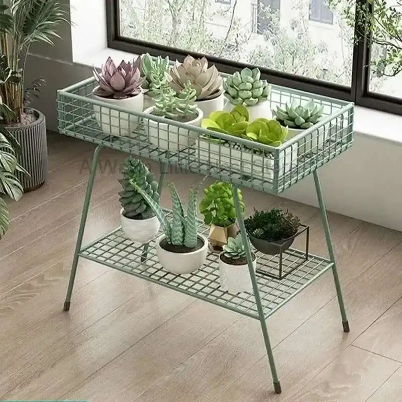 

Metal Flowers Plant Stand Indoor Patio White Luxury Plant Stand Black Adjustable Estanterias Para Plantas Balcony Furniture