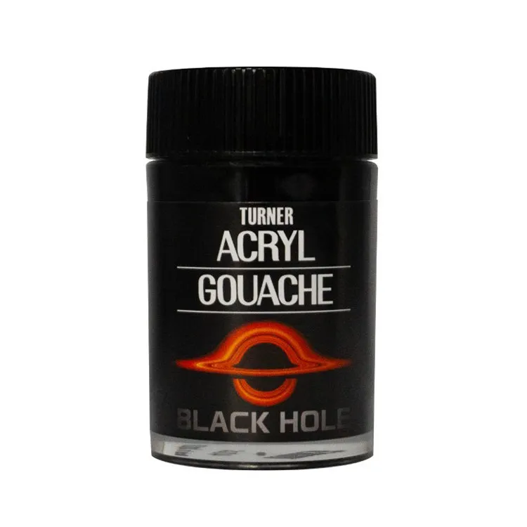 Pigment Bottle Original Turner Color Black Hole Light Absorbing Suede Acrylic Base 40ml  PBk1 Hobbies In Modeling Tools
