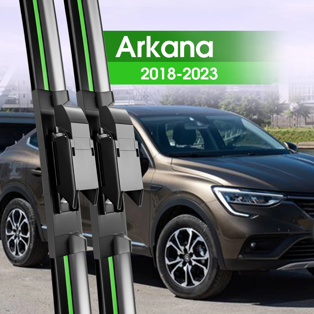 

2pcs Front Windshield Wiper Blades For Renault Arkana 2018-2023 2019 2020 2021 2022 Windscreen Window Accessories