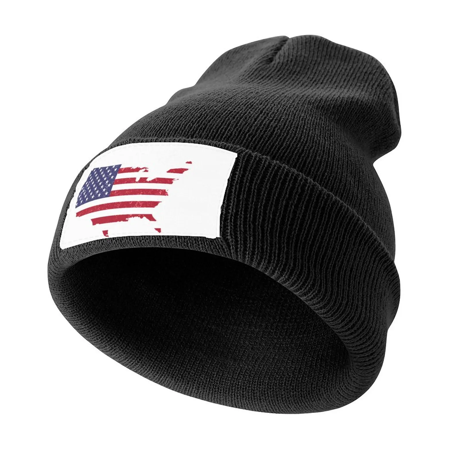 FJB Pro America US Distressed Flag F Biden FJB, Hashtag FJB Vintage Knitted Cap Mountaineering sun hat black Girl'S Hats Men's