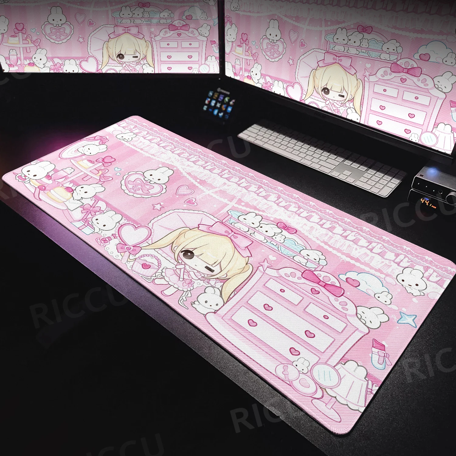 Alas Mouse Anime Gadis Lucu, A - Pc Gaming Pink ulasan dan harga