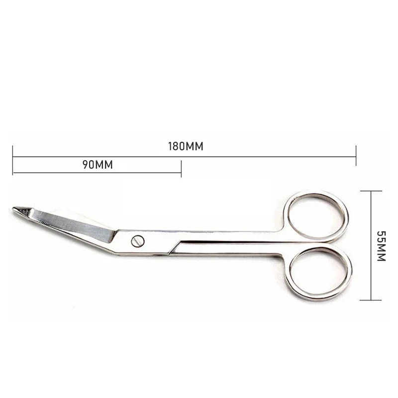 Upgrade 14/18CM Multifunctional Scissors Stainless Steel Bandage Scissors Nursing Scissors for Medical Home Use