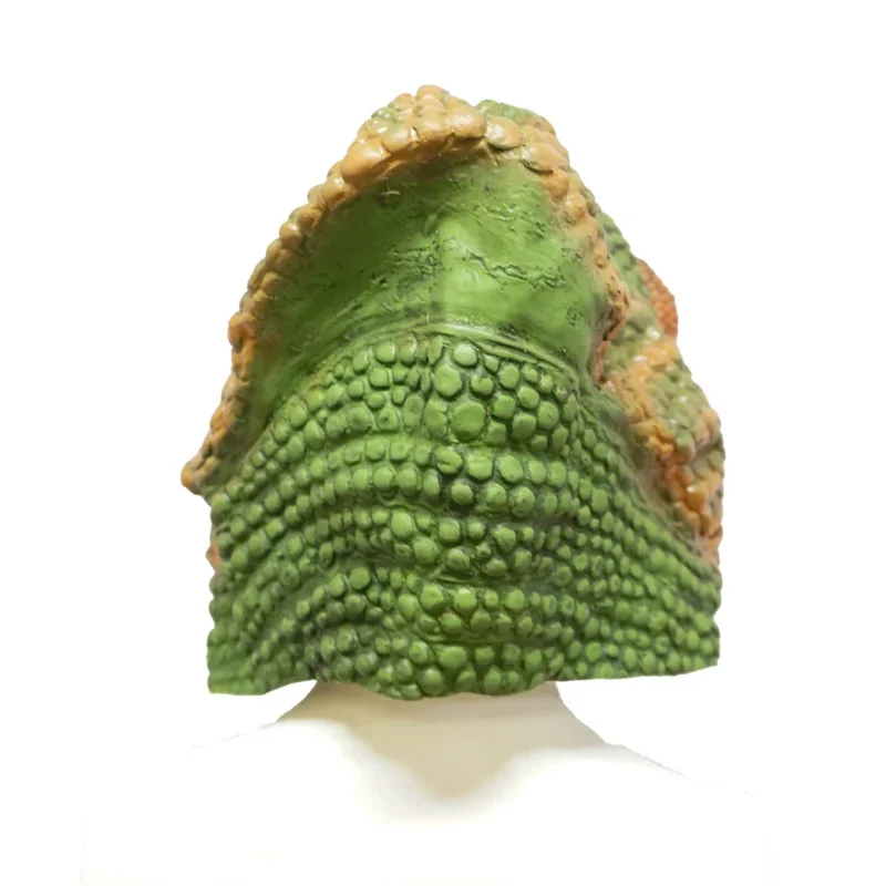 New Arrival Funny Chameleon Full Face Reptile Cosplay Headgear Latex Animal Mask Purim Halloween Carnival Party Props MN3
