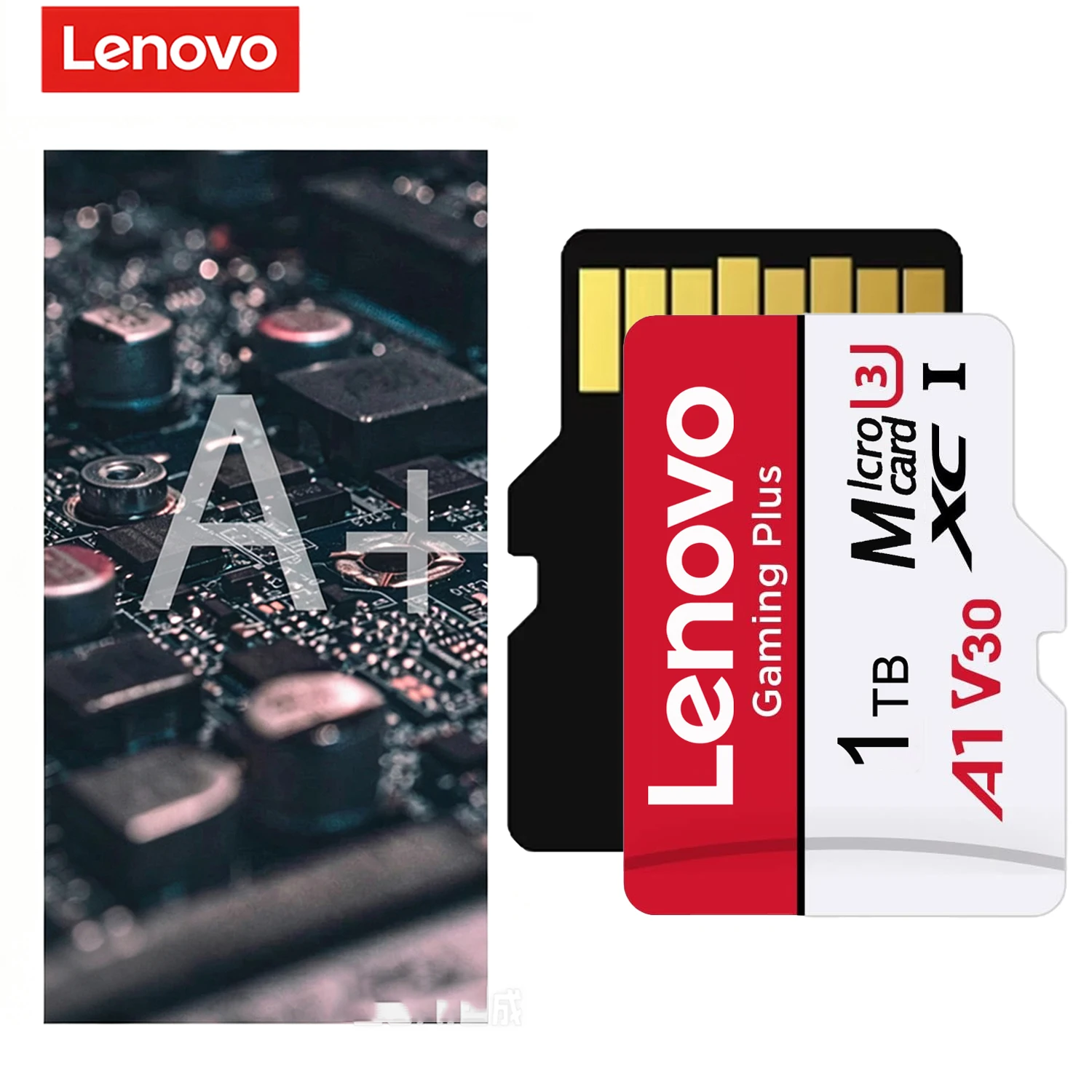 

Lenovo 1TB Micro SD Card Memory Card 128GB High Speed TF Flash Cards 512GB 256GB 64GB Mini SD/TF Card For Phone Camera Drone