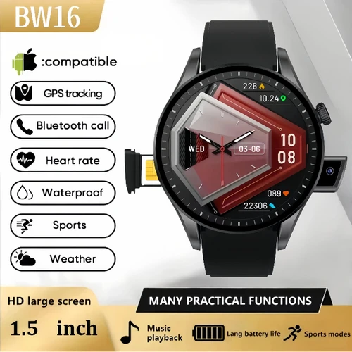 Bw16 Nuevo Reloj Inteligente Con Tarjeta Sim 1,5 Pulgadas