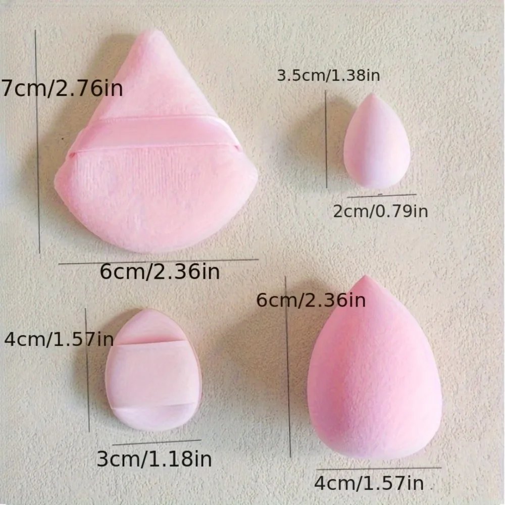 12 Uds esponja de maquillaje licuadora juego de huevos de belleza esponjas para base crema líquida esponjas cosméticas mujeres accesorios de maquillaje herramientas de belleza