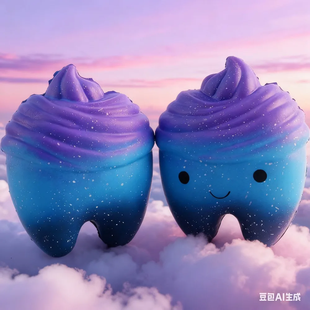 1pc Dental Zähne Form Lächeln Langsam Rebound Squeeze Geschenk Hand Spinner Oral Klinik Zahnmedizin Entspannen Nette Cartoon Erwachsene Kinder spielzeug