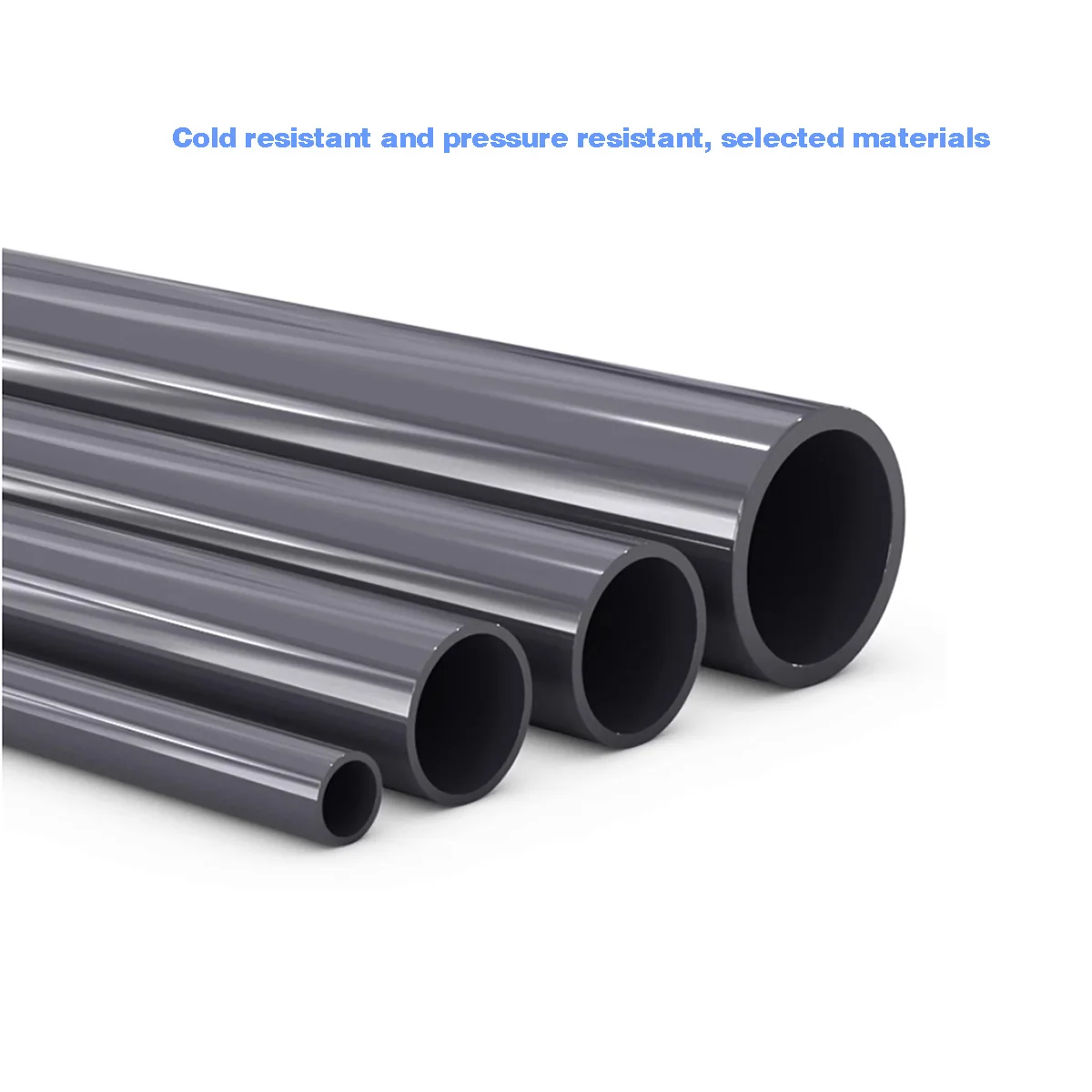 Black PVC Plastic Pipe Hollow Tube/Fish Tank Aquarium Garden Irrigation Watering Accessories Outer Diameter 5-20mm