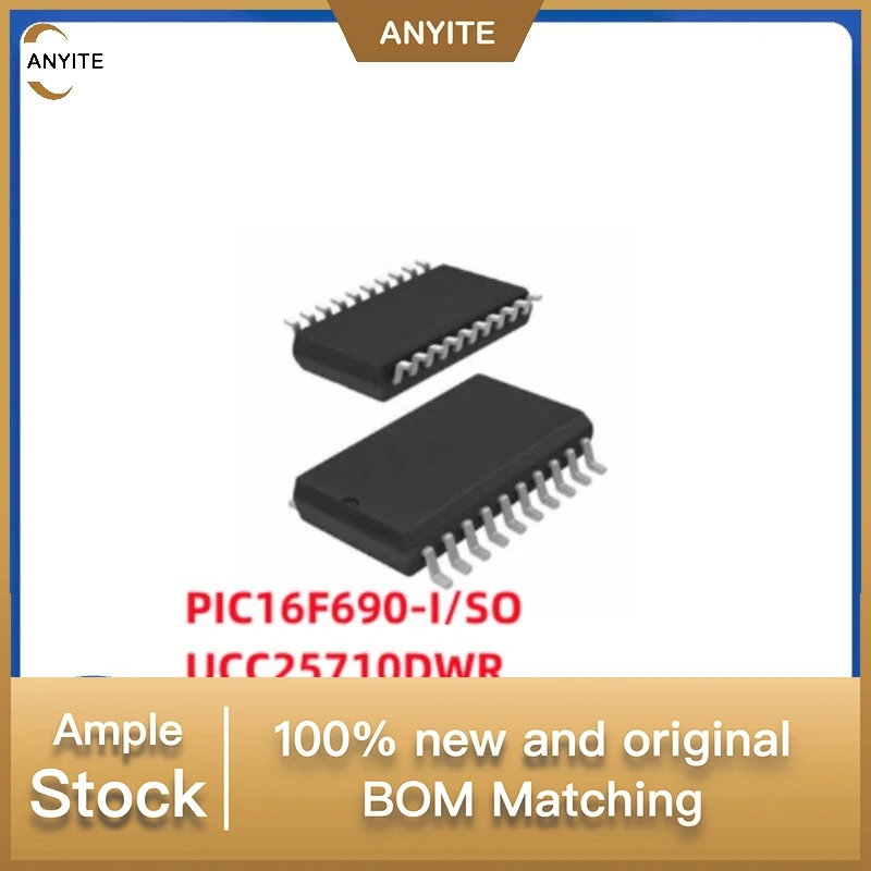 NEw 10Pcs/Lot  PIC16F690-I/SO PIC16F690-I PIC16F690 PIC16F UCC25710DWR UCC UCC25710  SOP-20