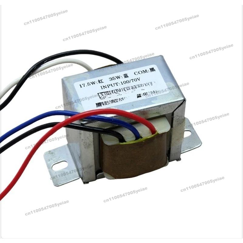 For Public Address Transformer 100V To 8Ω Audio Transformer, Wall and Ceiling Speaker Transformer
