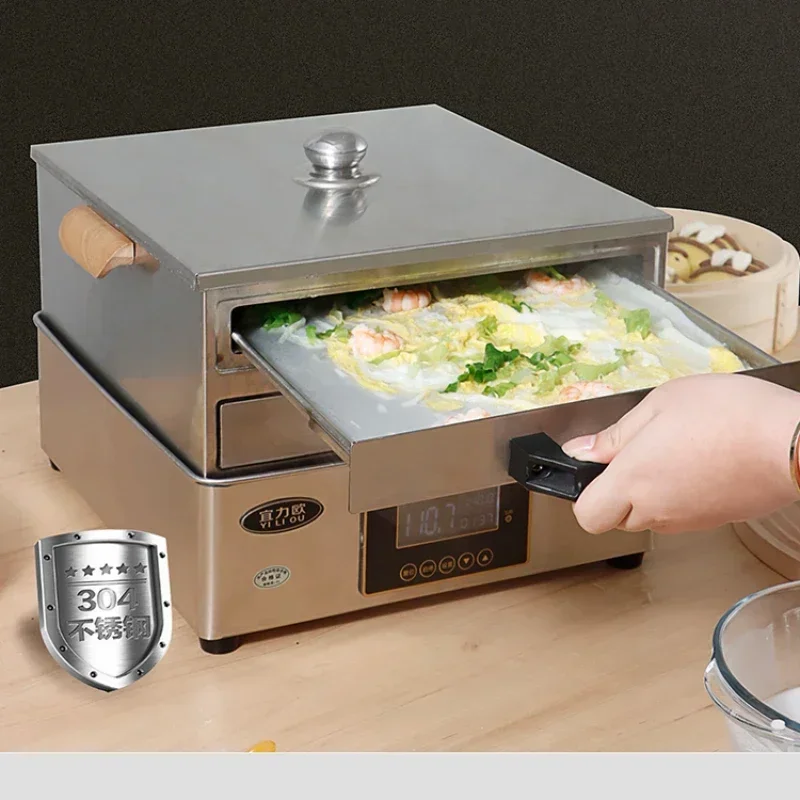 ماكينة صنع المكرونة الأرز المنزلية الأرز المعكرونة تبخير لوحة التدفئة الكهربائية الأرز المعكرونة دعم 304 نوع درج الفولاذ المقاوم للصدأ #2