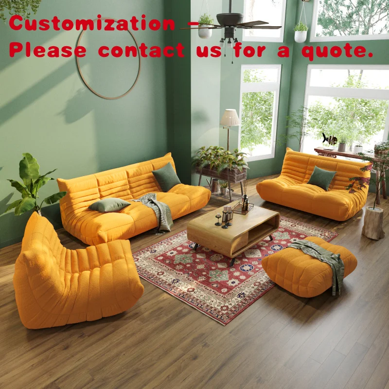 

custom.ATUNUS Living Room Single Sofa Floor Chair Leisure Bedroom Couch Reclining Chair Balcony Reading Sofa S