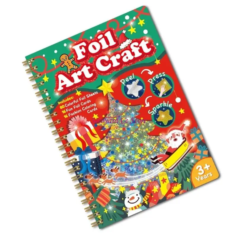 

N3UC Веселый набор раскрасок из фольги для вечеринок, практического обучения и творческих игр