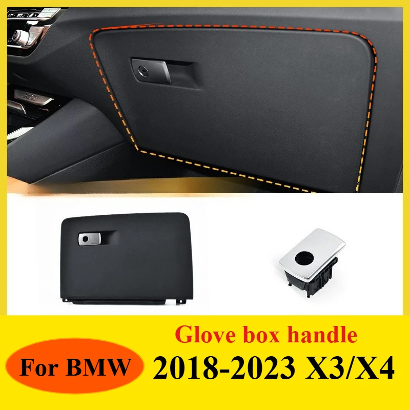 

For BMW X3 X4 G01 G08 F98 Glove Box Handle Assembly Passenger Side Storage Compartment Tool Box Interior Replacement Accessories
