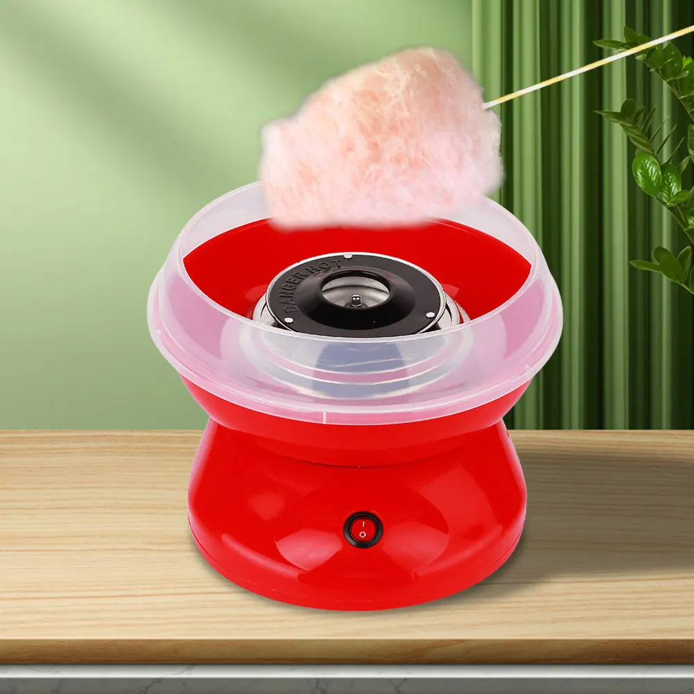 Portable Cotton Candy Machine with 10 Marshmallow 450W DIY Cotton Candy Maker Mini Electric Cotton Candy Maker for Kids Gift