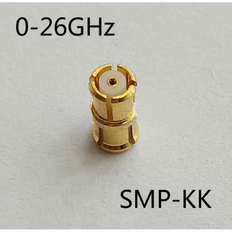 2Pcs SMP-KK RF Connector SMP Double Female High Frequency Adapter 6.45 Long  Pass  Coaxial