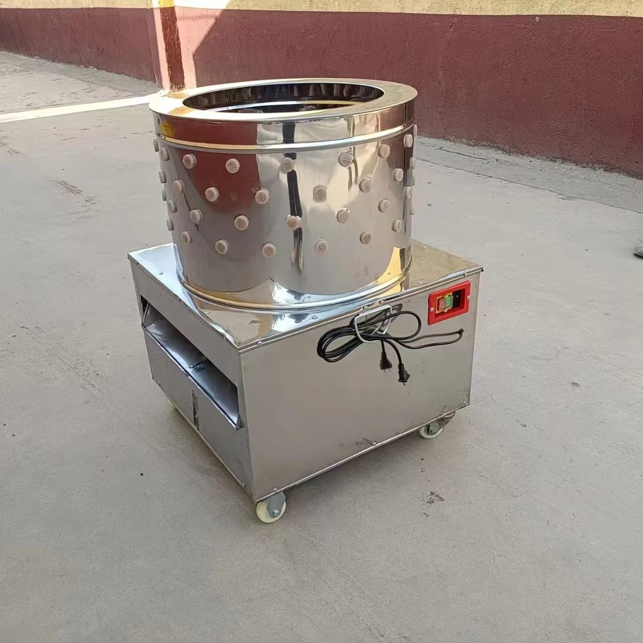 

Industrial Household Poultry Plucker Chicken Depilator Chicken Feather Machine Poultry Chicken Duck Plucking Machine