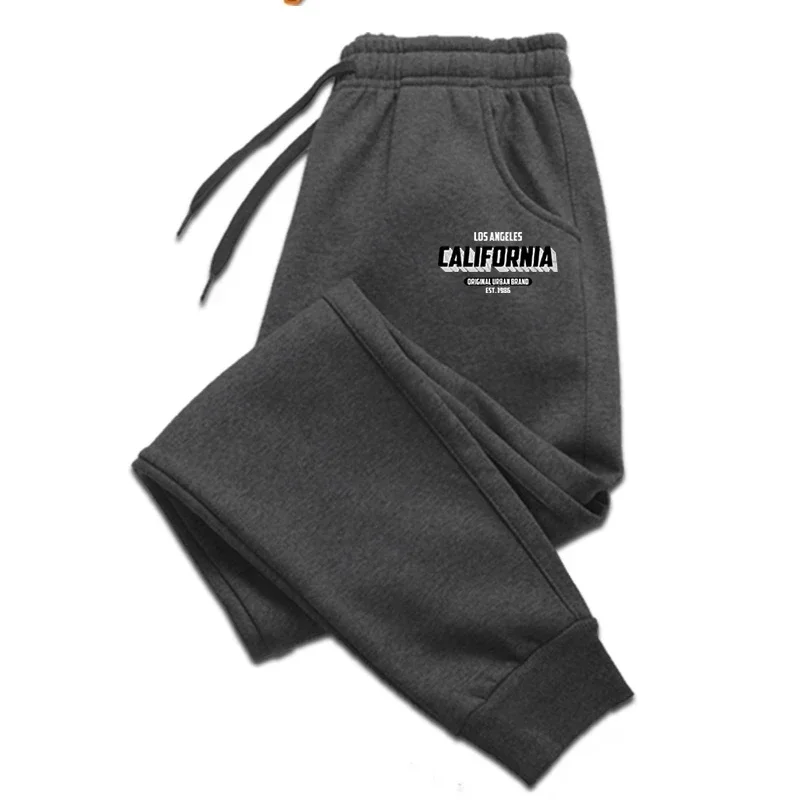 

Men's Autumn Sports Warm Jogging Rope Waist Sports Pants, Outdoor Sports Daily Loose Jogging Pants, Men's Sweatpants 2025