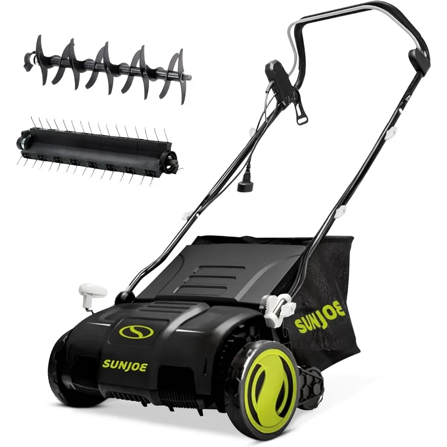 13.2갤런 백과 13인치 절단 폭을 갖춘 유선 디스커버러 스카리파이어, 13암페어 모터로 구동되는 중형 정원 트리머