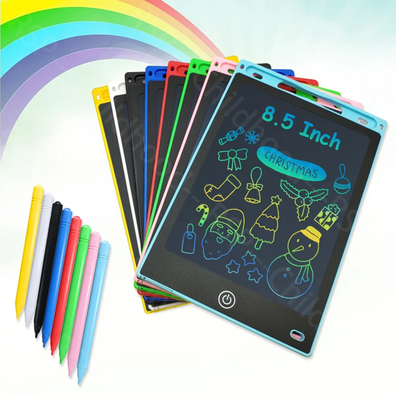 8,5 Zoll elektronischer Handschriftblock Schreibtafel Zeichentablett LCD-Bildschirm Schreiben digitales Grafikspielzeug für Kinder Weihnachtsgeschenk