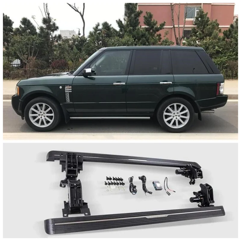 

For LAND ROVER Range Rover 2007-2012 Electric Automatic Running Boards Side Step Bar Pedals High Quality Motor Switch