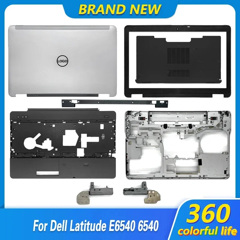 

Новинка для ноутбука Dell Latitude E6540 6540, задняя крышка ЖК-дисплея, передние петли, Упор для рук, Нижняя основа, фотоэлемент, крышка корпуса