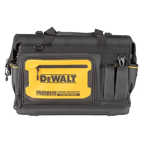 Tool Bag, Yellow, Ballistic Nylon, 33 Pockets
