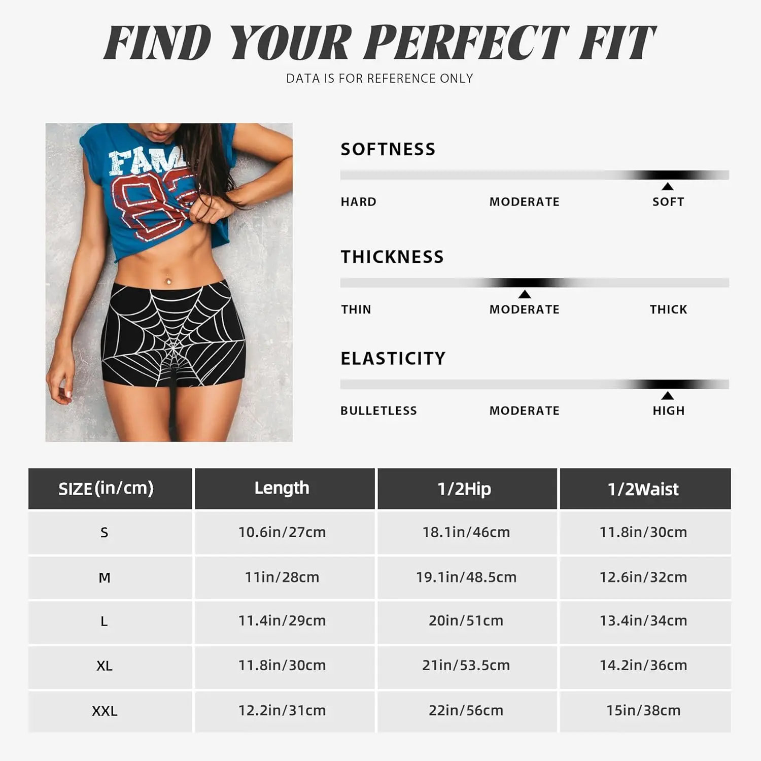 Ein Netz mit einem Spinnenmuster Damen Workout Yoga Shorts Biker Shorts Stretch Running Short Biker Shorts Damen