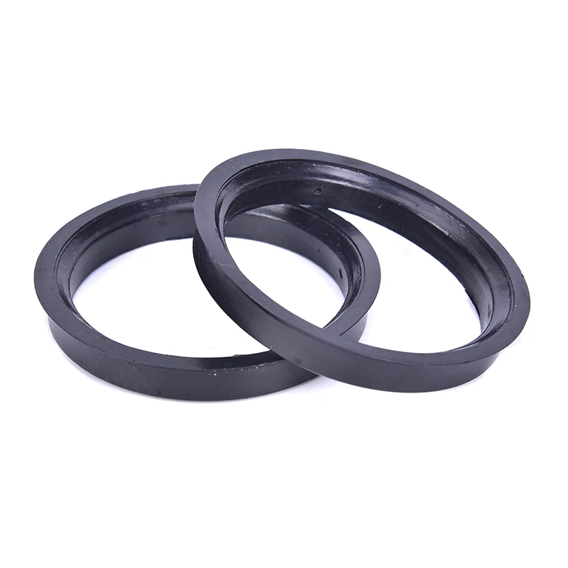 1Set 4 Hub Centric Rings Car Wheel Bore Center Collar 66.6-57.1mm Diameter For Cars Accesorios