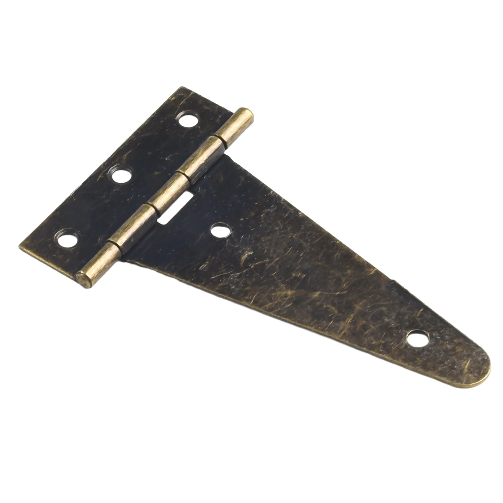 Replacement Hinges Galvanized Iron High-Quality Materials Practical T Shaped With Screws 2pcs Galvanized iron Hardware
