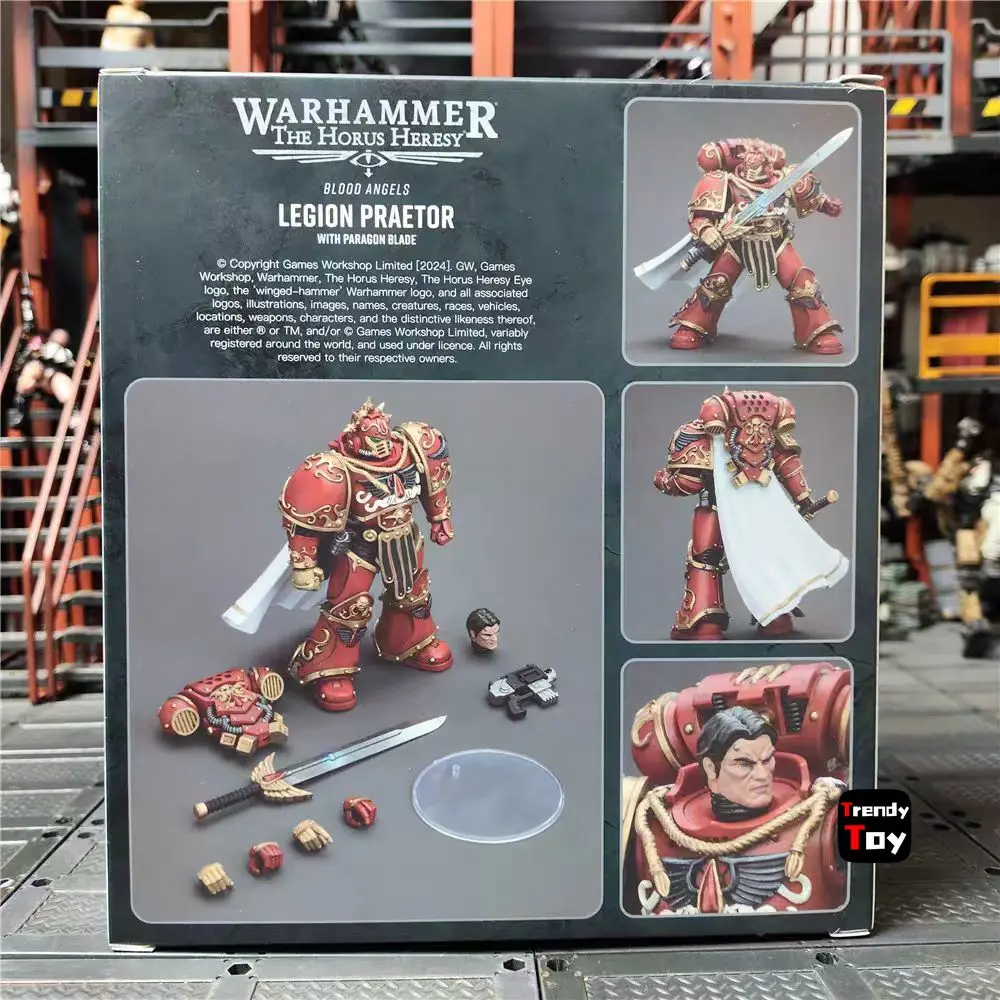【JOYTOY】ウォーハンマー40K ブラッドエンジェルズ軍団 プレトール パラゴンブレード付き 1/18 アクションフィギュア おもちゃ コレクション
