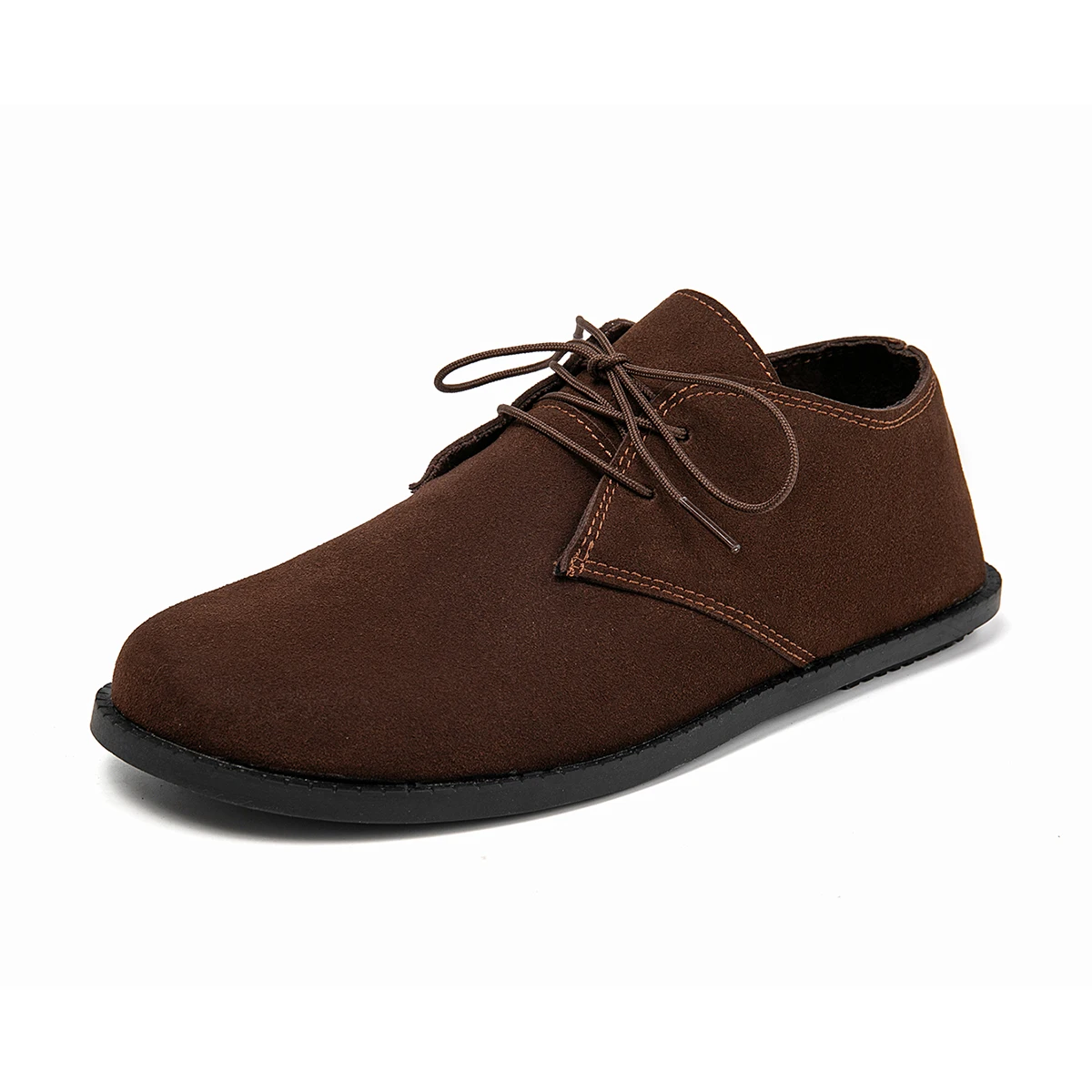 Men's fashion breathable Doudou casual pedal leather shoes new soft and comfortable trend simple driving shoes