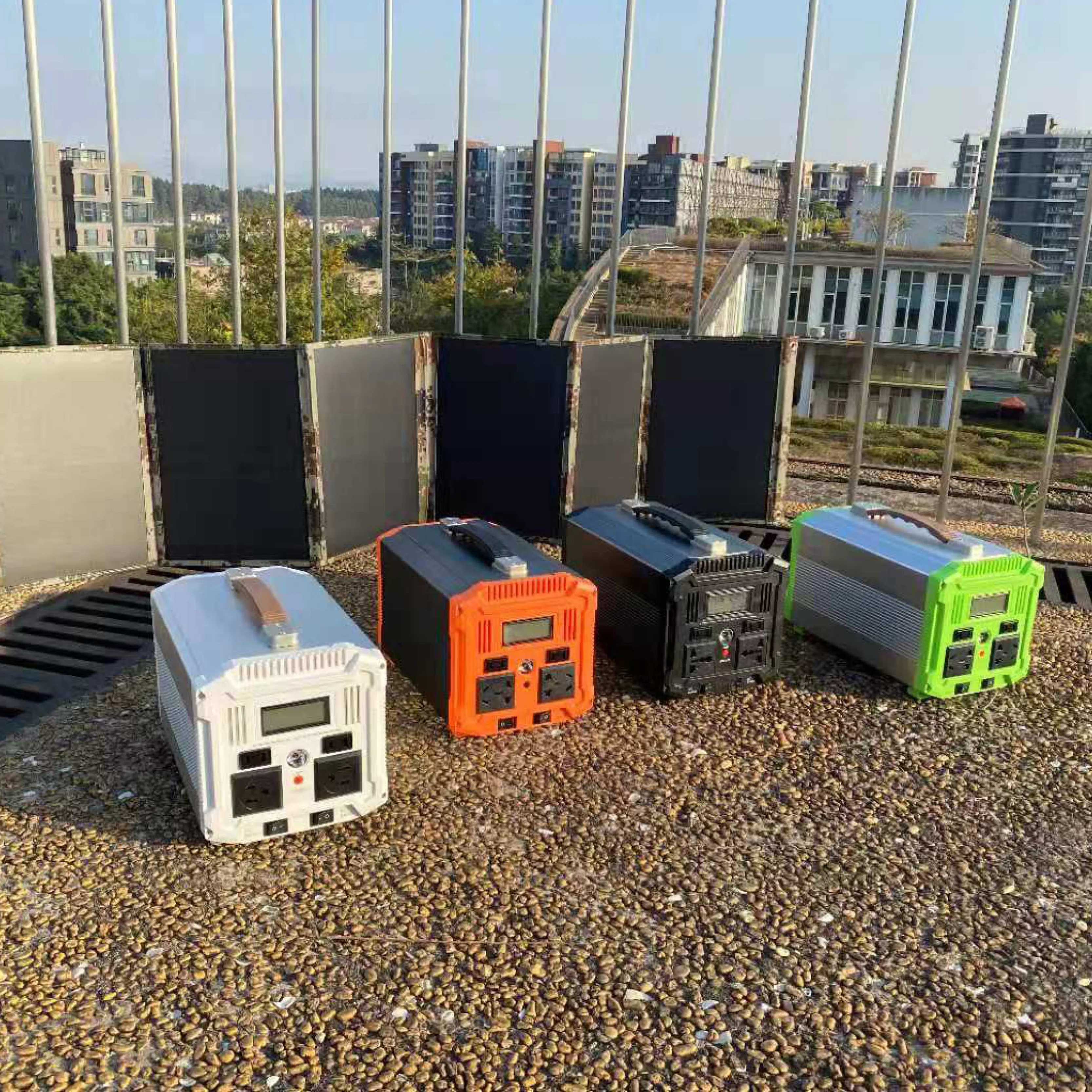 High Speed Charging Solar Power Station, Off Grid Backup Energy Supply, Outdoor Camping Household Emergency Generator