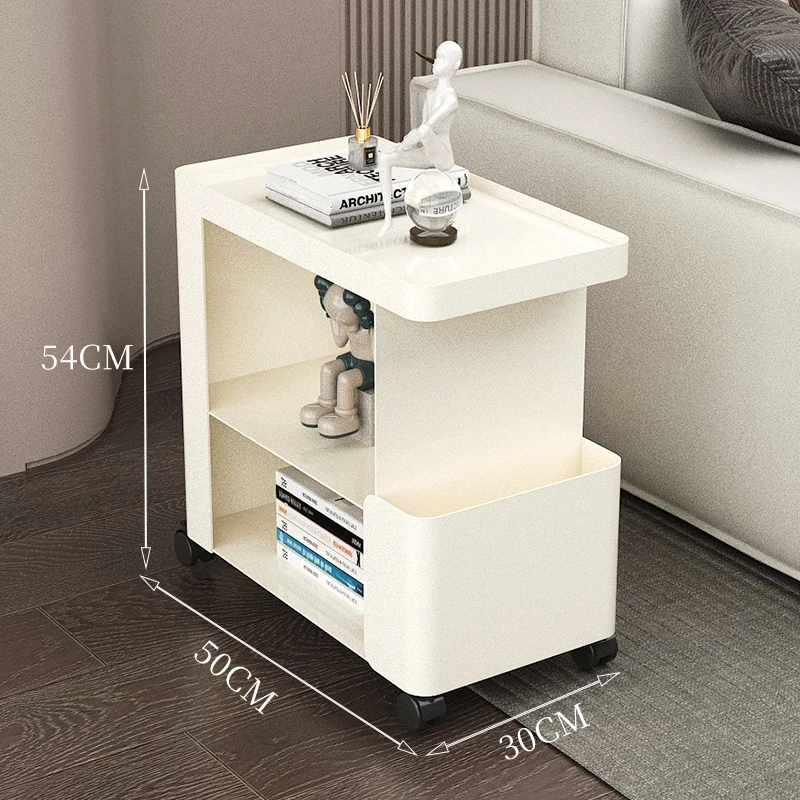 Nordic Side Bed Table Bedroom Bedside Corner Modern White Nightstand Minimalist Home Mesinha De Cabeceira Bedroom Set Furniture image 5