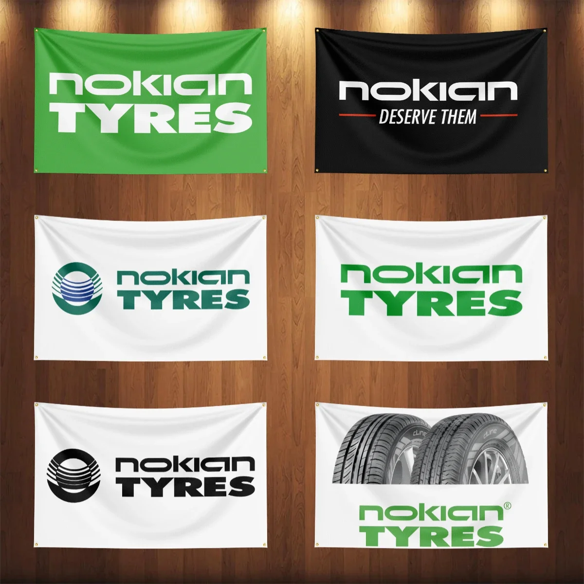 90x150CM Nokian tyres Auto Parts Flag Car Truck Motor Shock Parts Accessories Banner Garage Outdoor Decoration Tapestry Poster